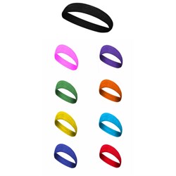 9 Renk Bir arada Havlu Kafa Bandı(Siyah,Turuncu,Lacivert,Turkuaz,Sarı,Pembe,Yeşil,Mor,Kırmızı)