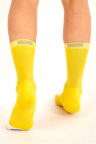 Bisikletçi Çorabı(Sarı)